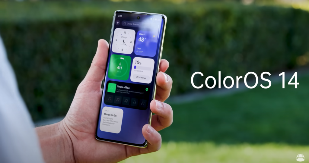 ColorOS Android 14 Features