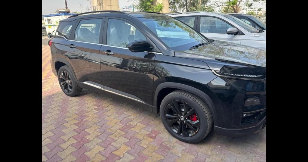 MG Hector Blackstorm Launch Date