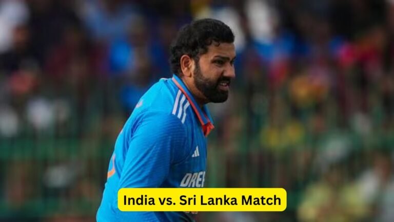 India vs Sri Lanka Match