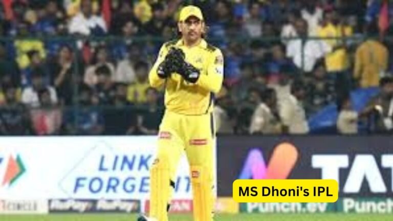 MS Dhoni's IPL