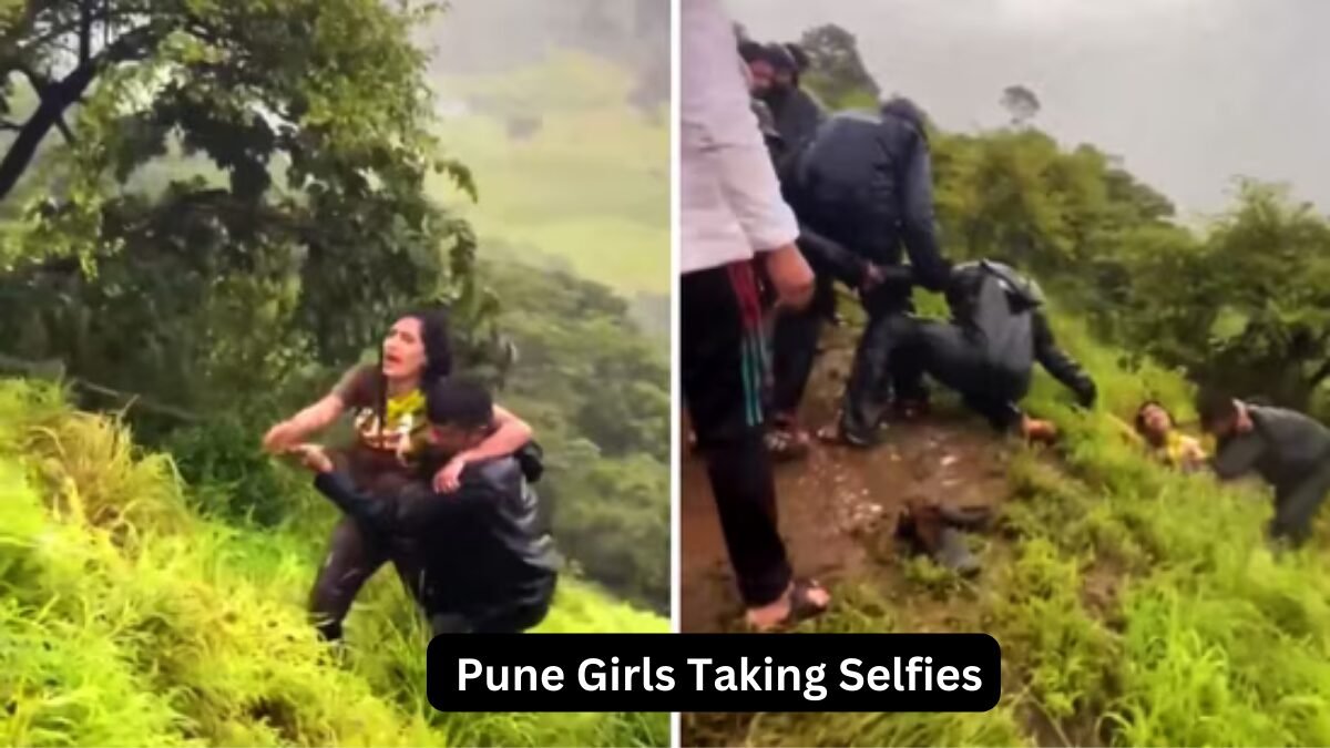 Pune Girls Taking Selfies