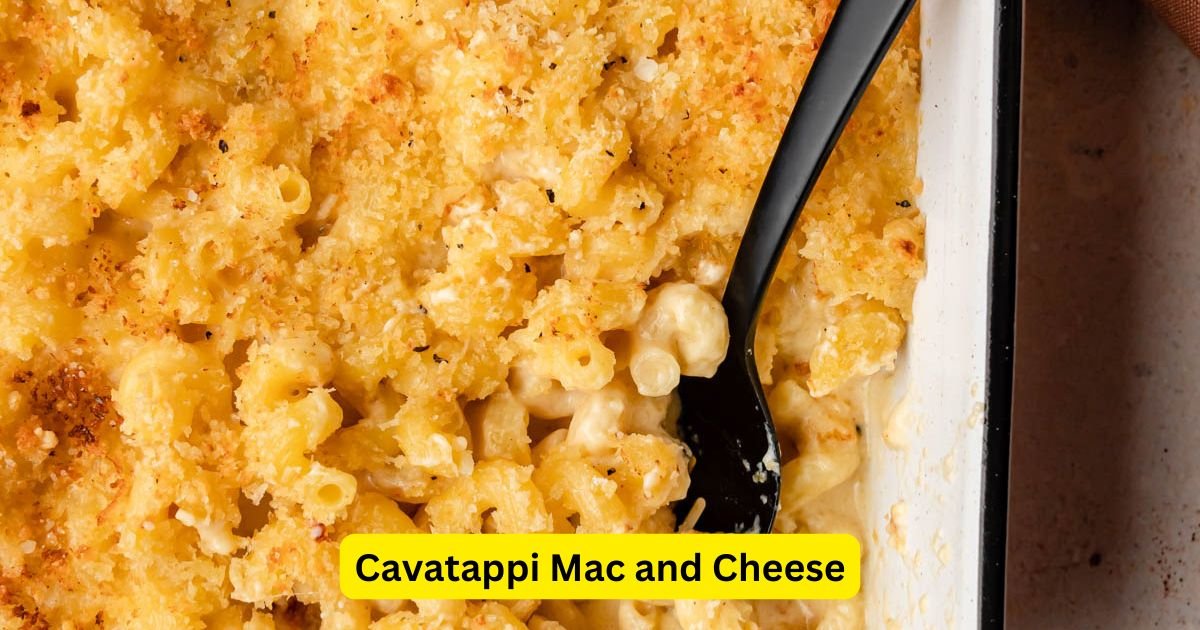 Cavatappi Mac and Cheese