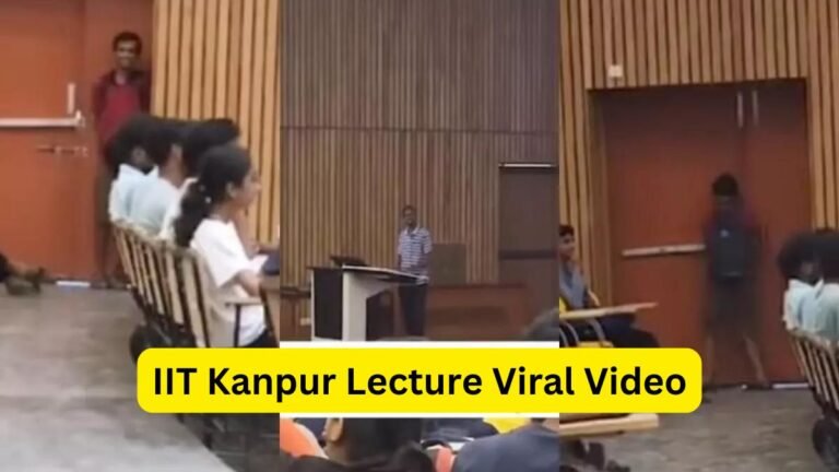 IIT Kanpur Lecture Viral Video