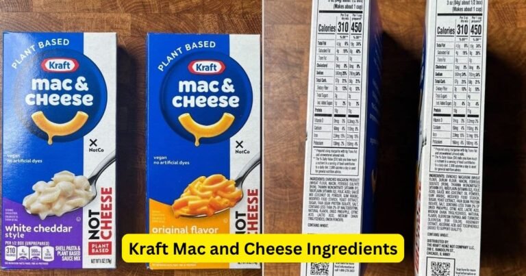 Kraft Mac and Cheese Ingredients