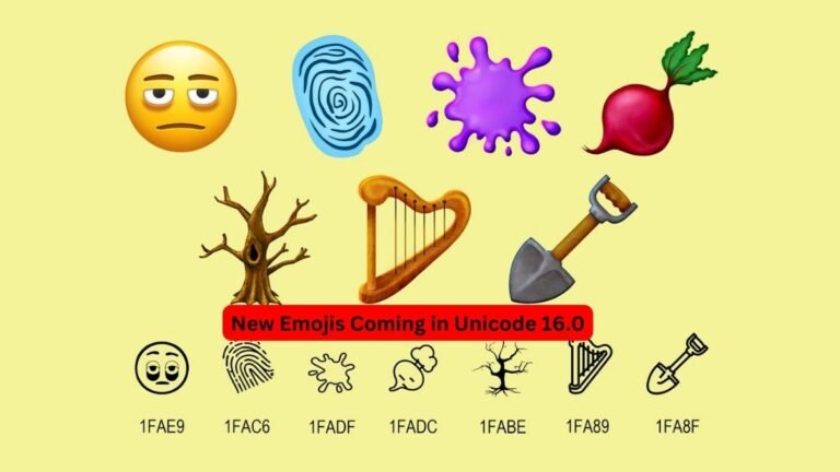 New Emojis Coming in Unicode 16.0