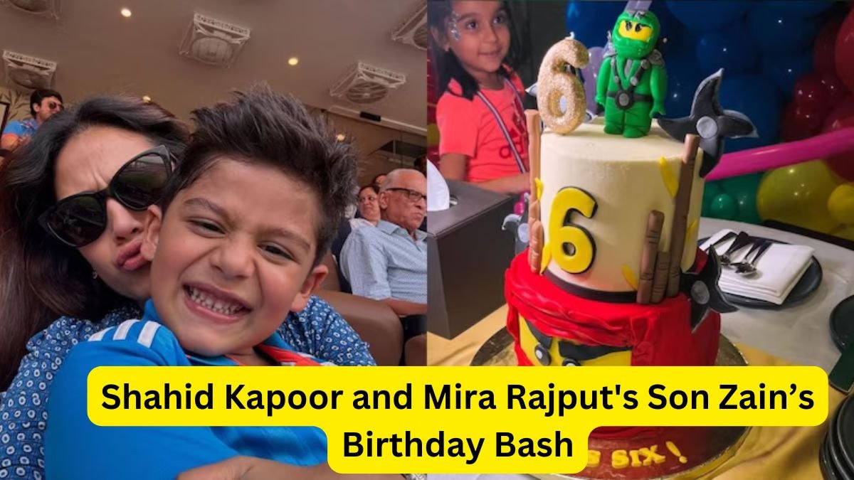 Shahid Kapoor and Mira Rajput's Son Zain’s Birthday Bash