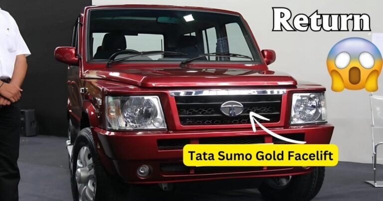 Tata Sumo Gold Facelift